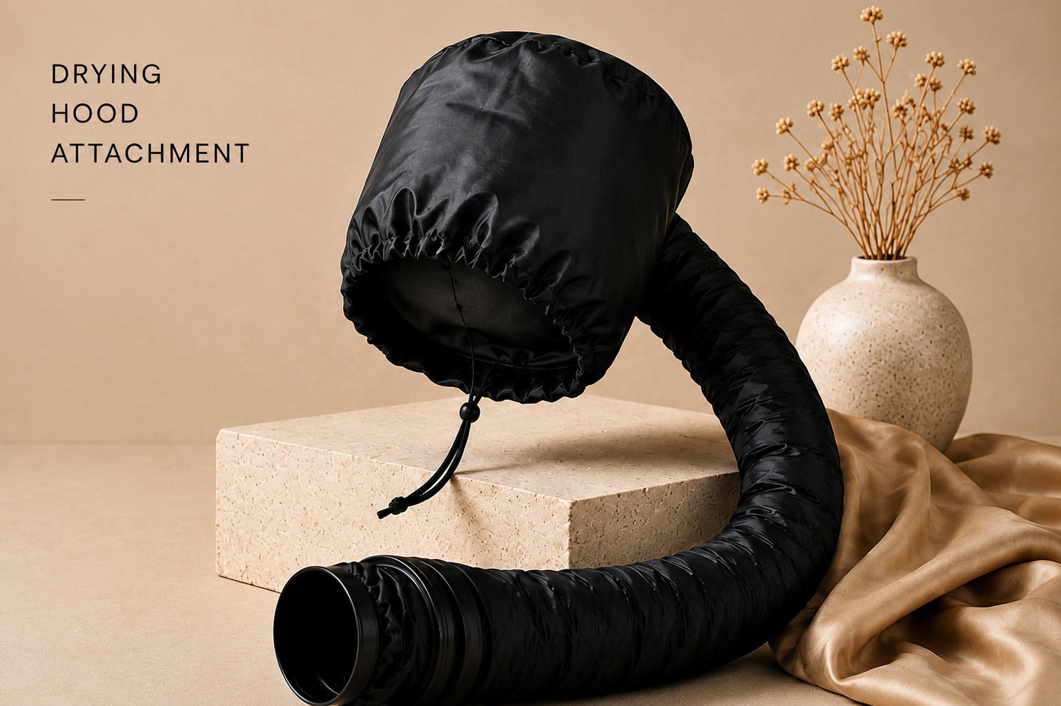 Soft Hood Hair Dryer Attachment